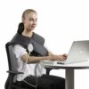 office chair shoulder wrap heat pad